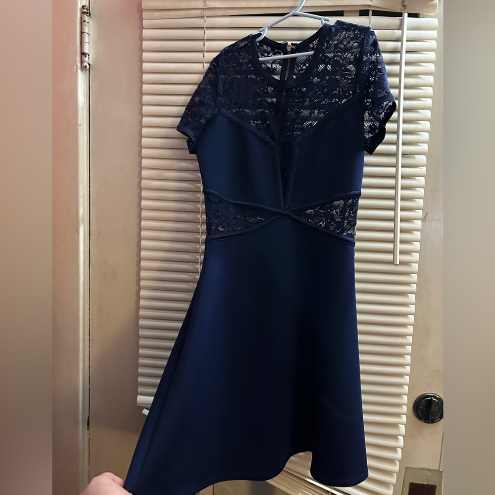 Size Small Blue Express Dress